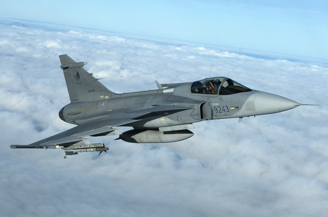 JAS-39 Gripen ВПС Чехії