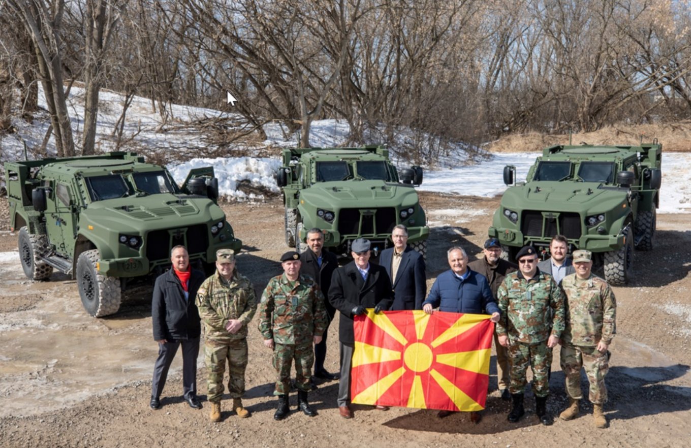 Північна Македонія отримала перші JLTV у 2022 році