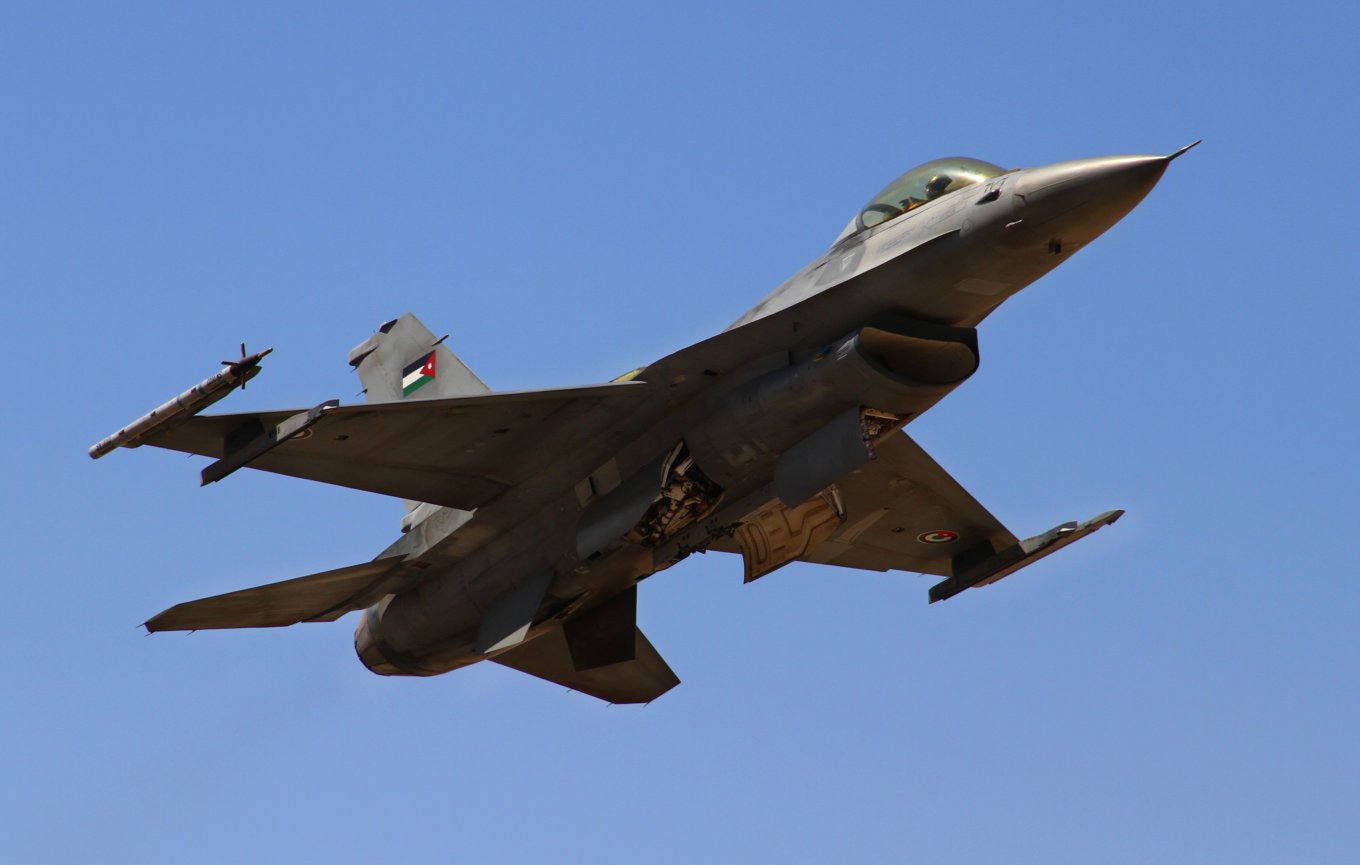 F-16 повітряних сил Йорданії
