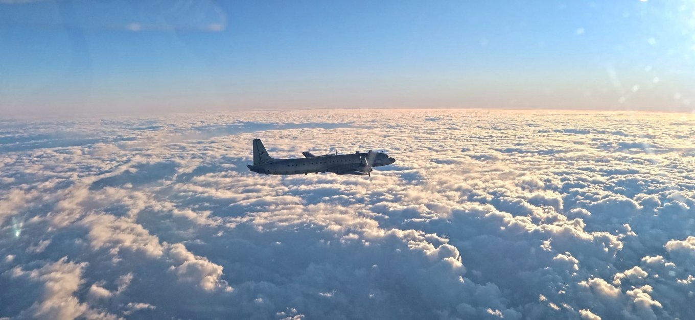 Перехоплений у грудні 2021 року Ил-20 над Балтикою