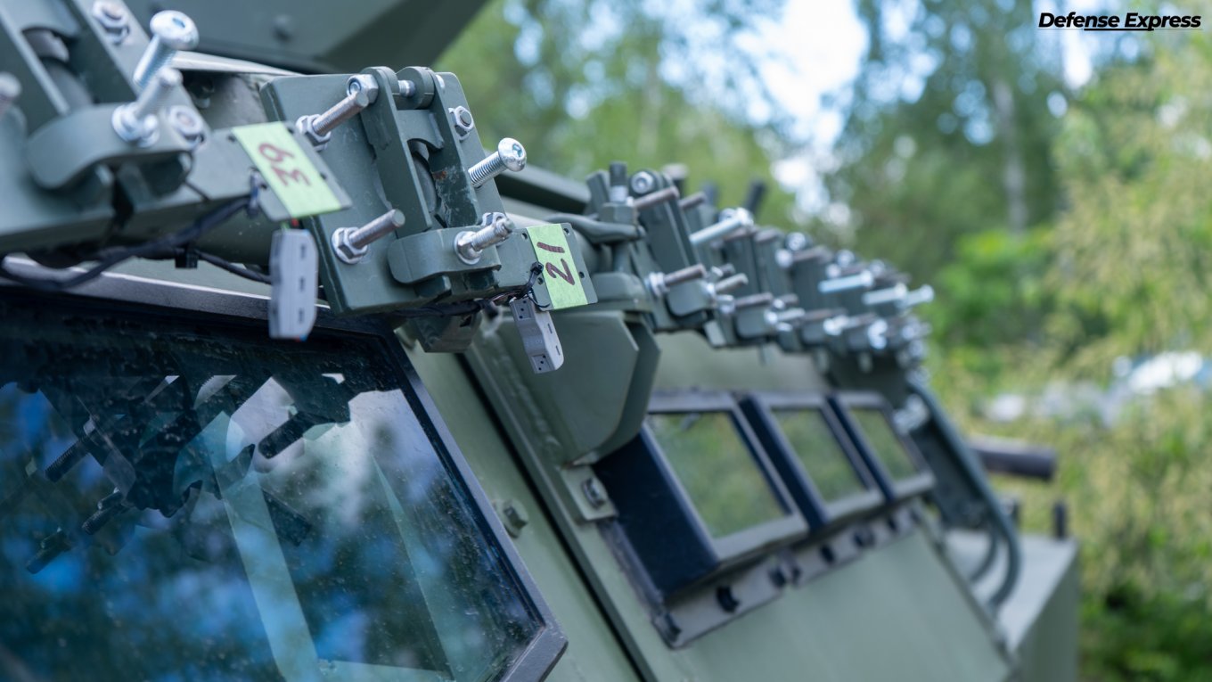 Кріплення під КАЗ на БРДМ-2М
