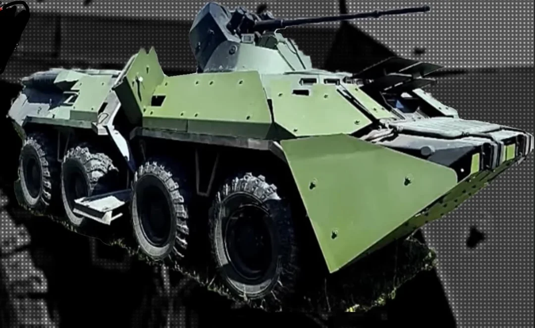 Модернізований сербський БТР-80А