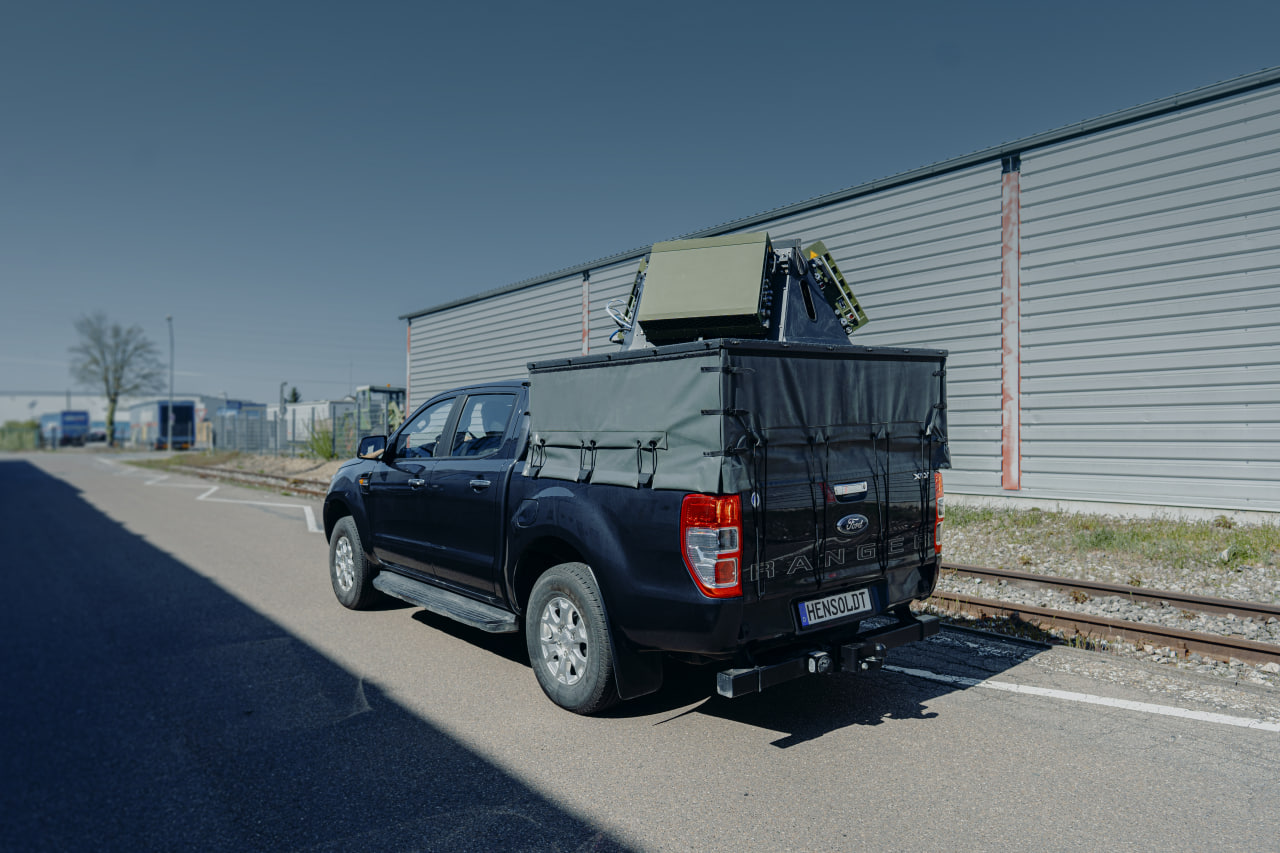РЛС Spexer 2000 Mk 3 на базі автомобіля