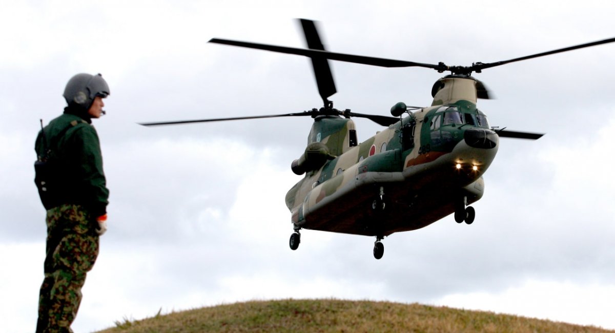 CH-47 Chinook Сил самооборони Японії