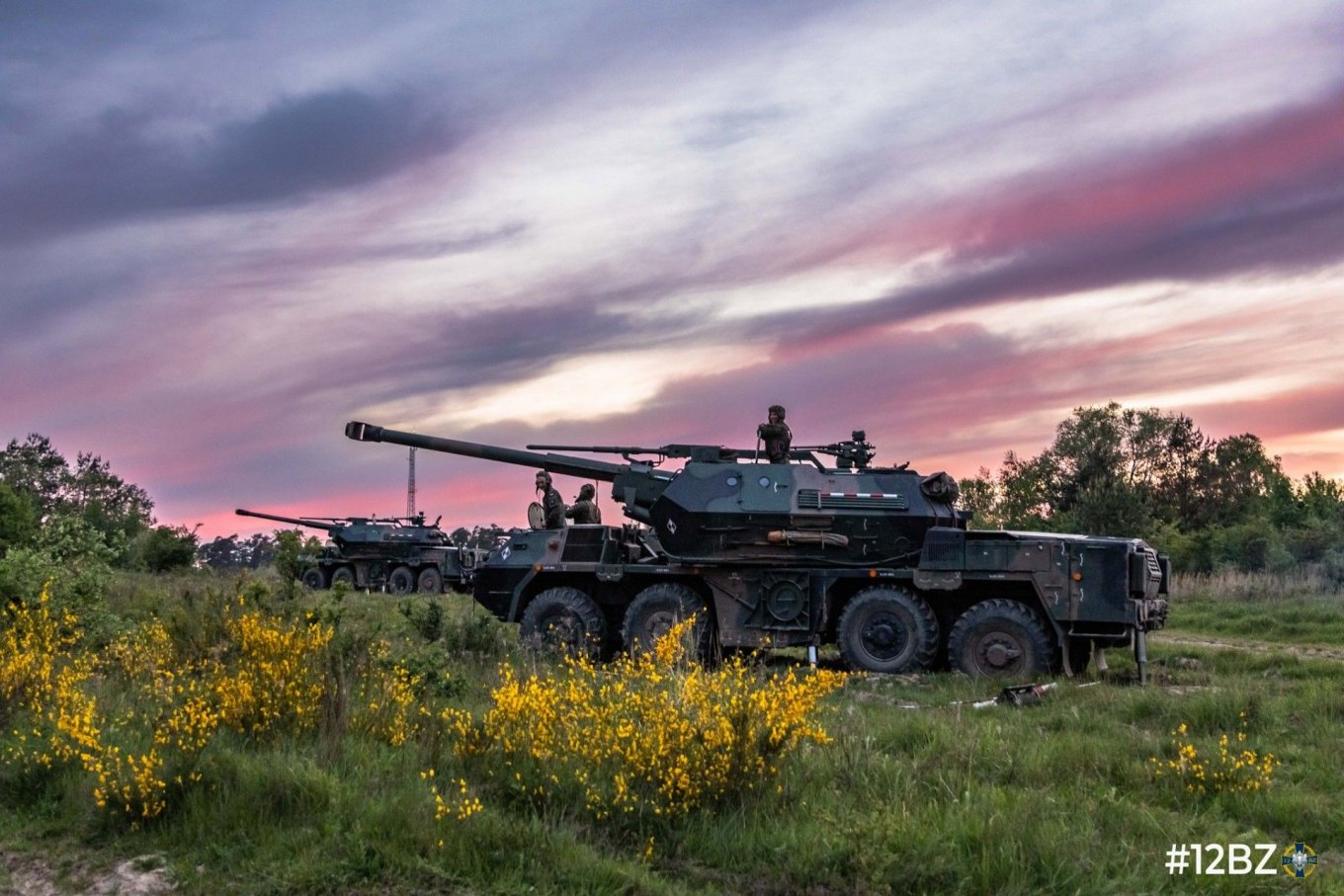 Польські САУ DANA wz.1977