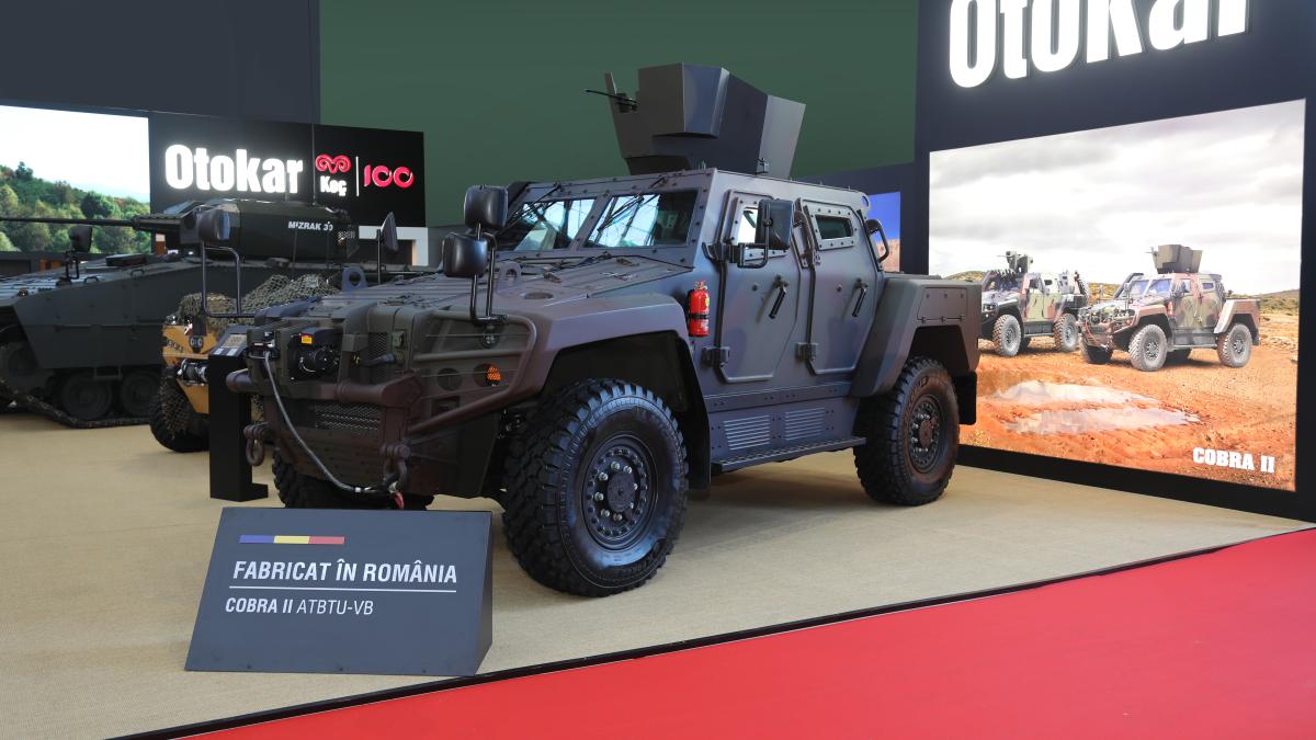 Туреччині знадобилося півтора роки, щоб зробити першу машину Cobra II в Румунії, яка також є на озброєнні ЗСУ