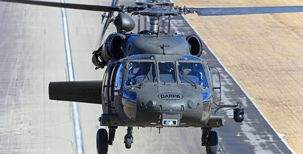 Гелікоптер UH-60A Black Hawk здіснив перший в історії політ без людини на борту, DARPA, Defense Express