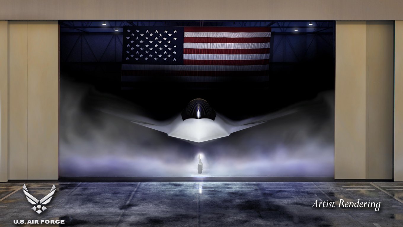 Рендер майбутнього винищувача 6-го покоління F-47. Зображення - ВПС США