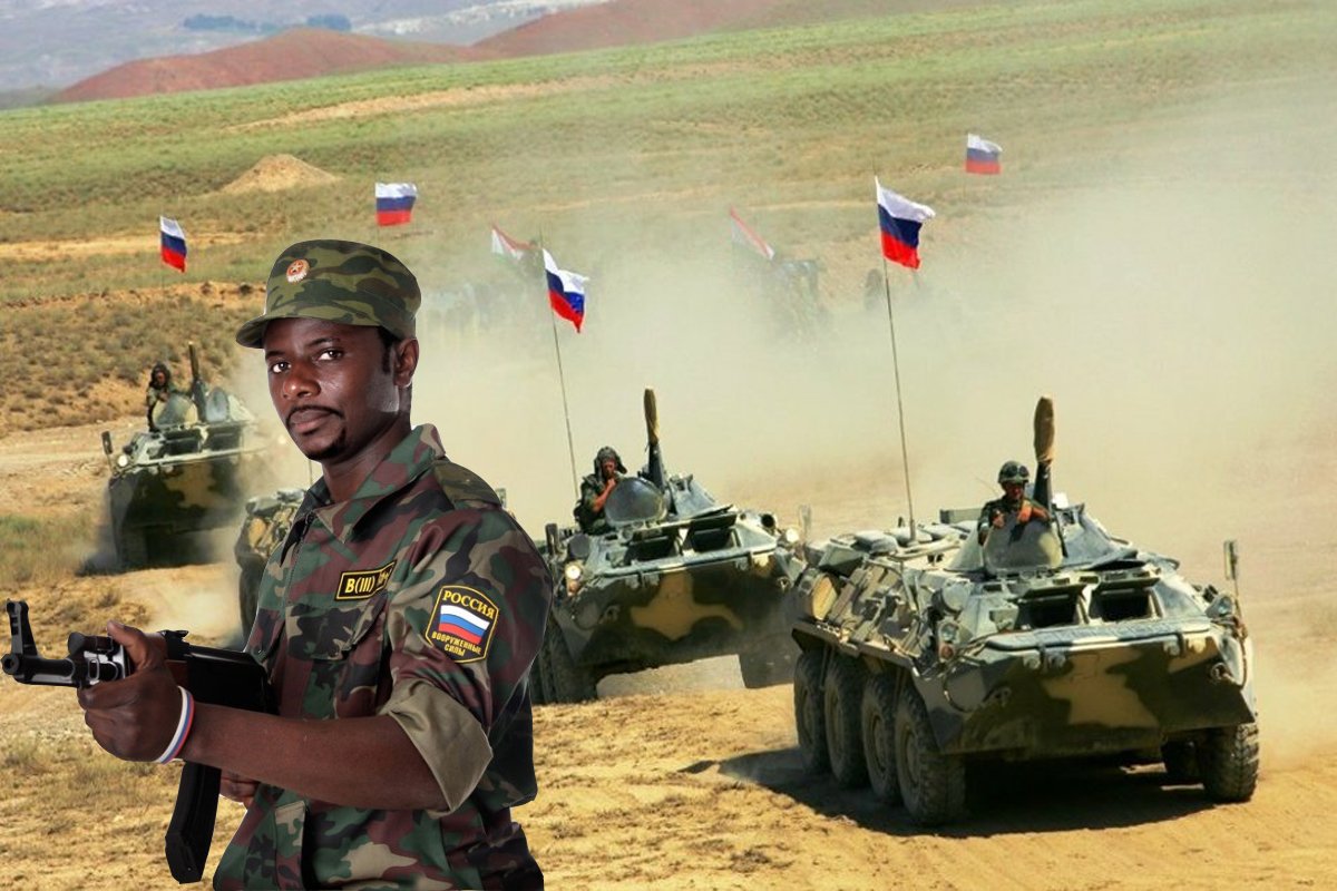 российские войска в Африке