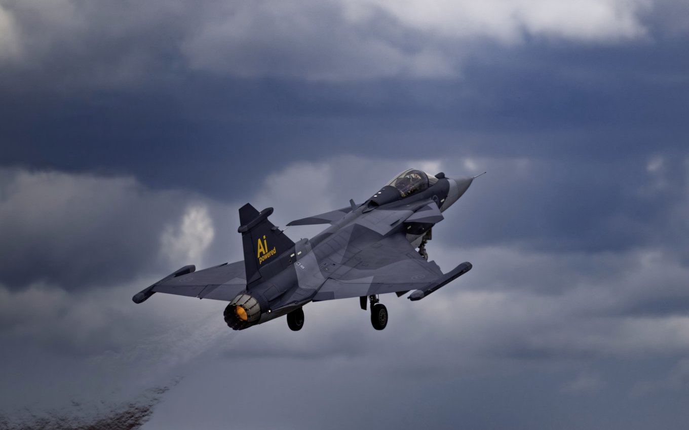 Gripen E з ШІ Centaur