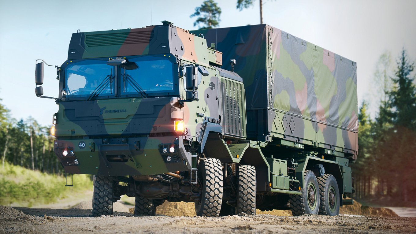 Німецька вантажівка RMMV HX