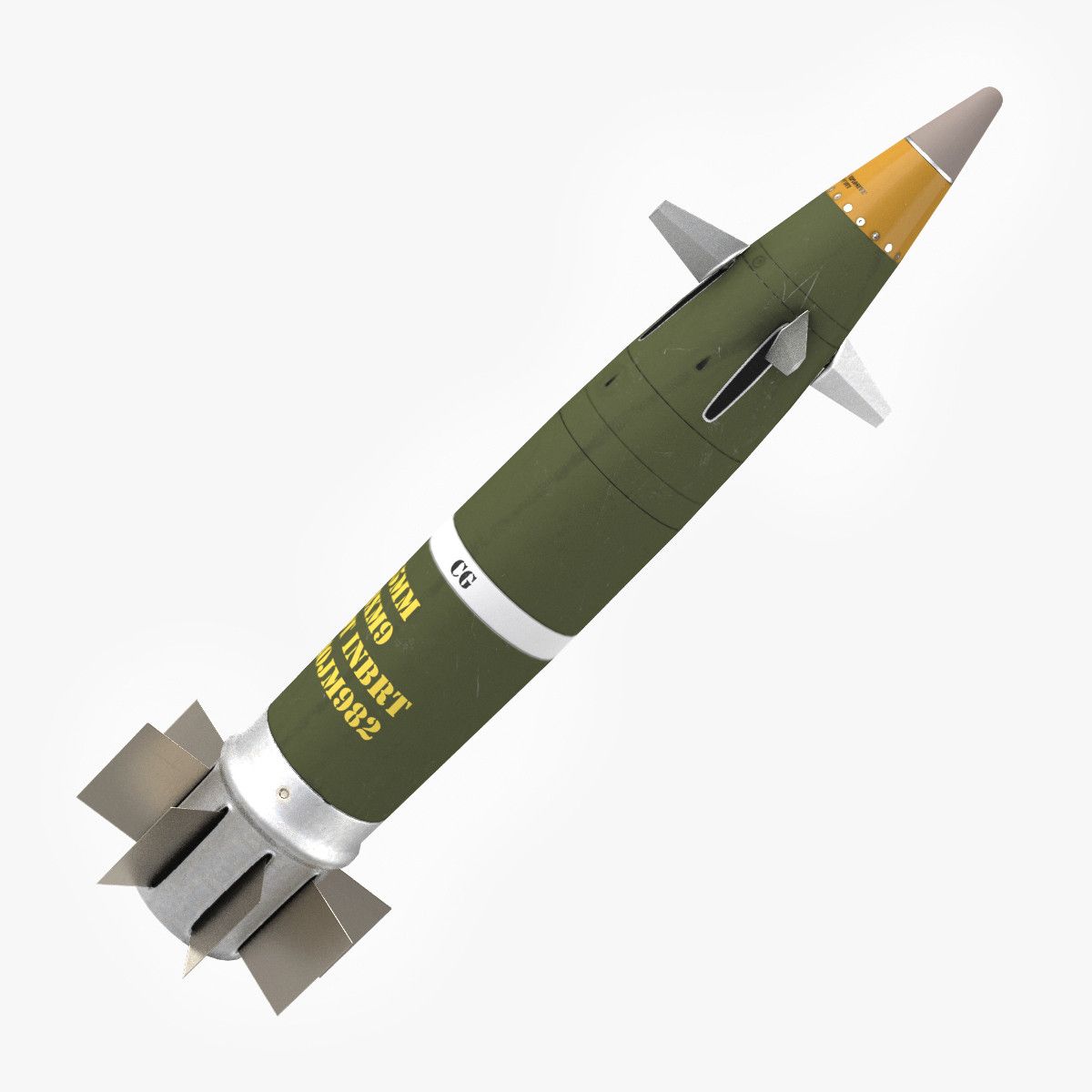 155-мм керований активно-реактивний снаряд M982A1 Excalibur