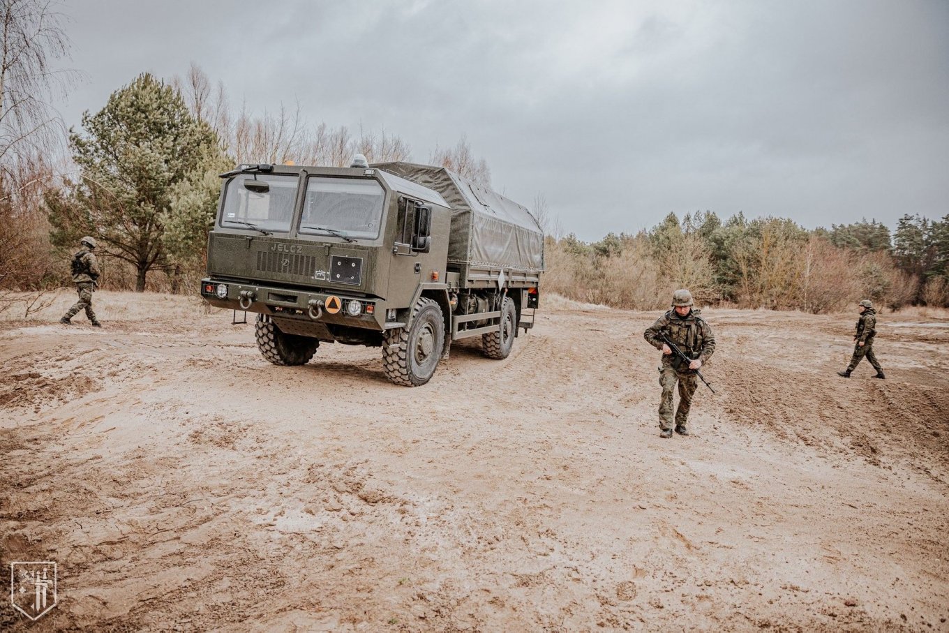 Вантажівка Jelcz на службі Війська Польського