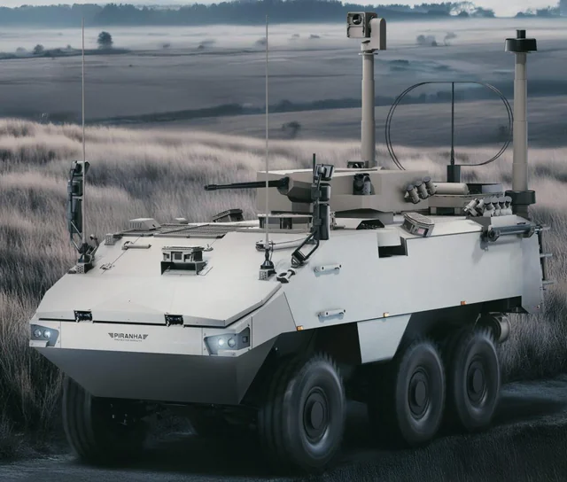 Розвідувальна машина Korsak на базі Piranha 6x6