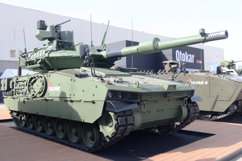Легкий танк Otokar Tulpar з баштою Hitfact II