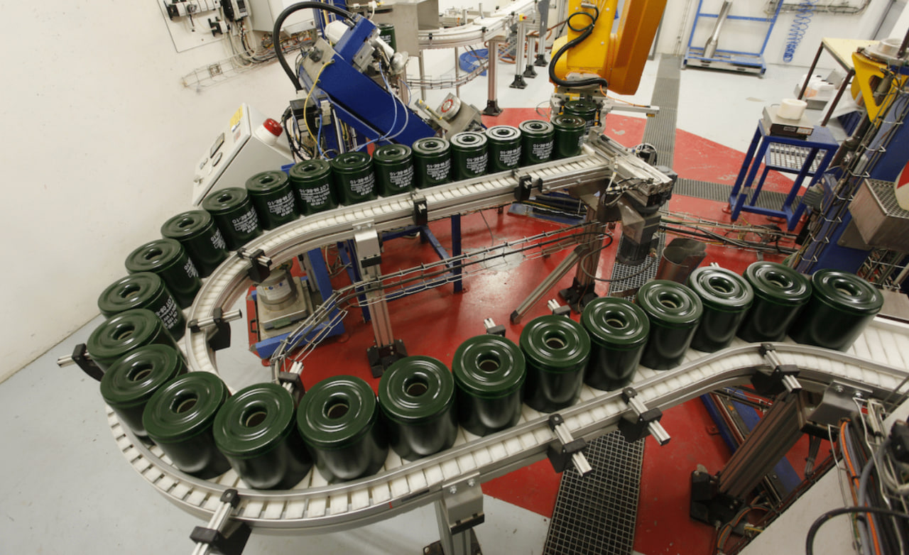 Виробництво метальних зарядів до 155 мм снарядів