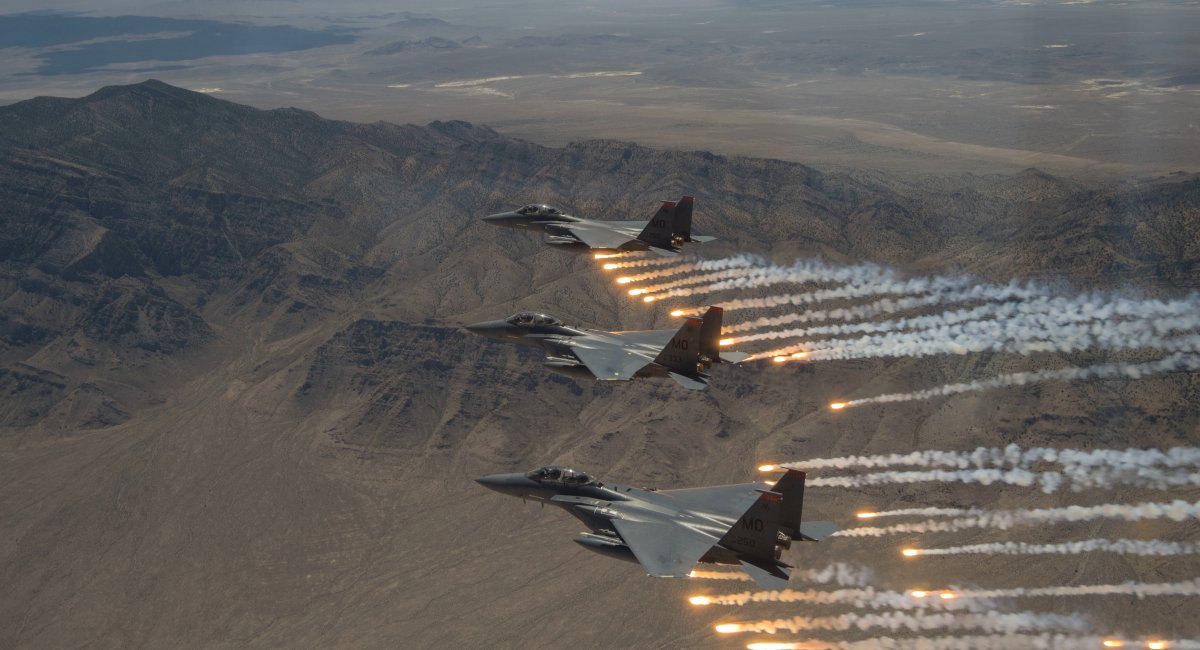 Ілюстративне фото F-15E Strike Eagle. Фото - DoW