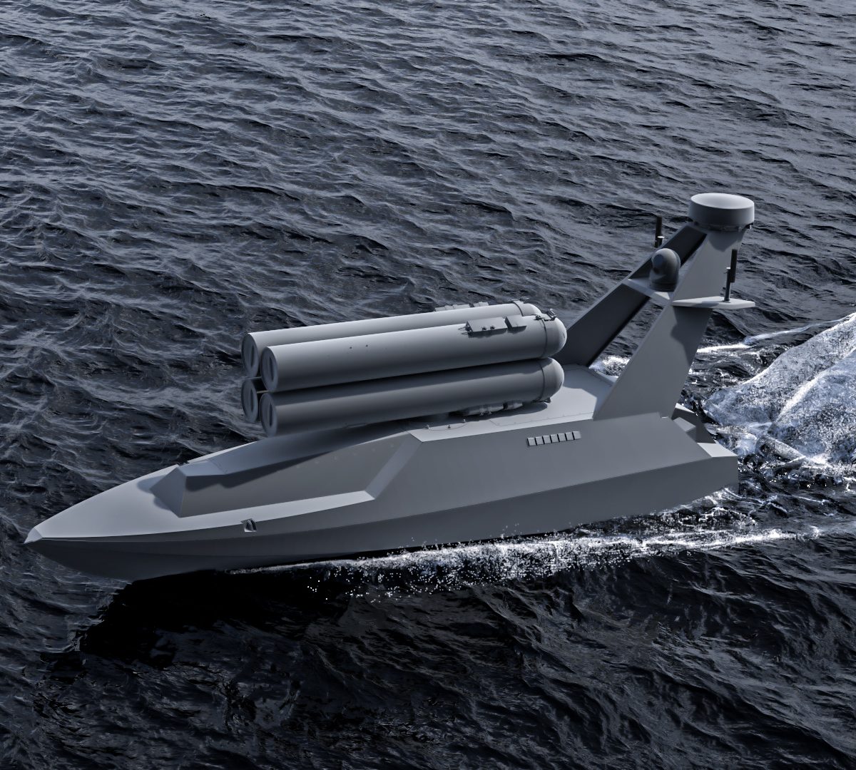 Морський безпілотник S3-HP озброєний торпедами Mark 46