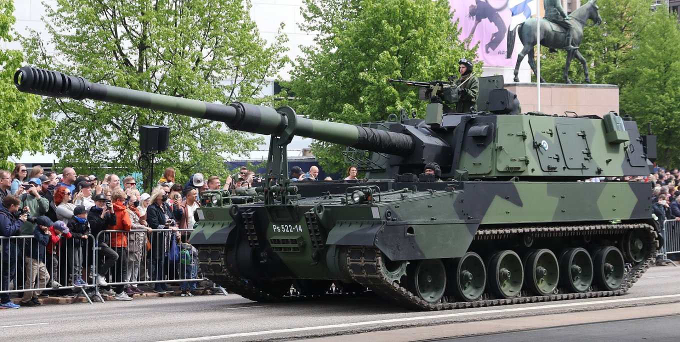 САУ K9 фінської армії