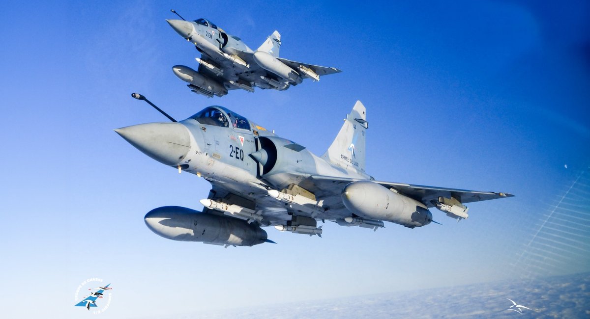 Mirage 2000-5F із ракетами MICA. Фото - ПС Франції