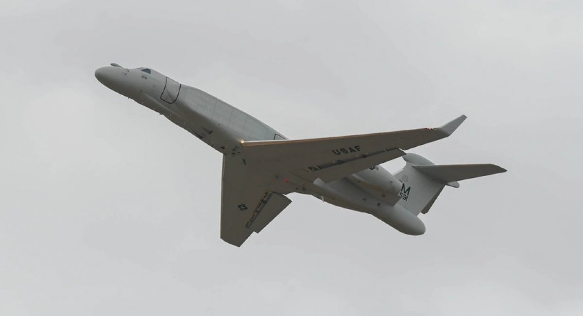 Літак РЕБ EA-37B Compass Call. Фото: US DoW