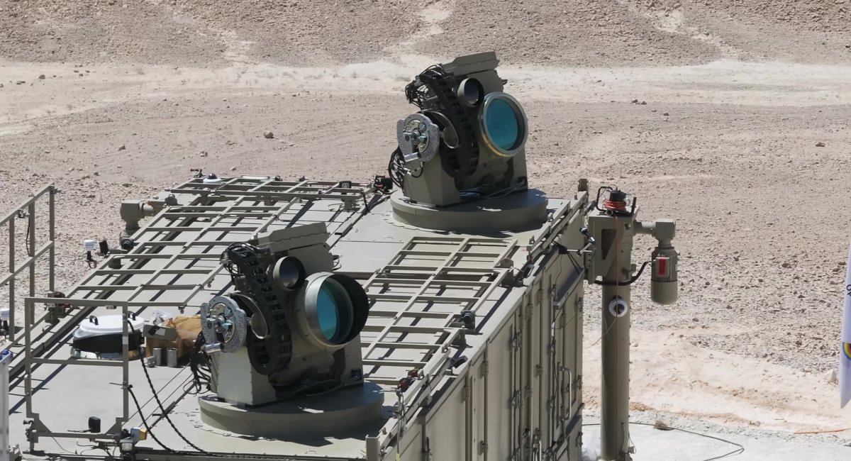 лазерна зброя Iron Beam Rafael Elbit System