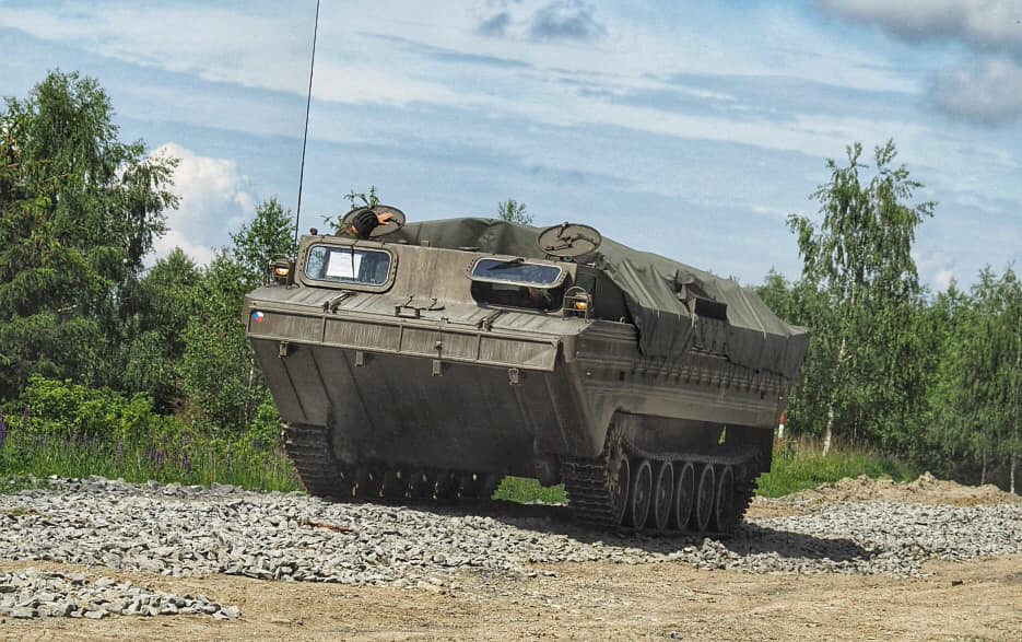 ПТС-10 на службі Чехії