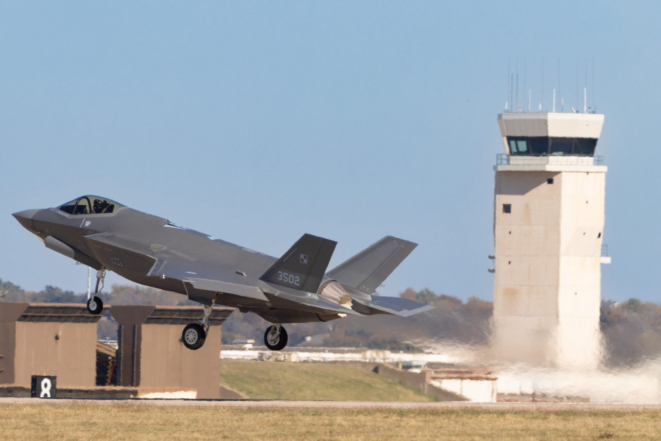 Зліт першого F-35 для ВПС Польщі, грудень 2024 року