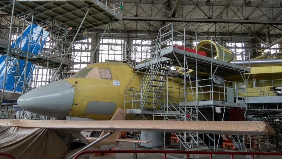 На території ХДАВП знаходиться дев’ять фюзеляжів транспортних літаків Ан-74 різного ступеня готовності (70-90% за заводською трудомісткістю)