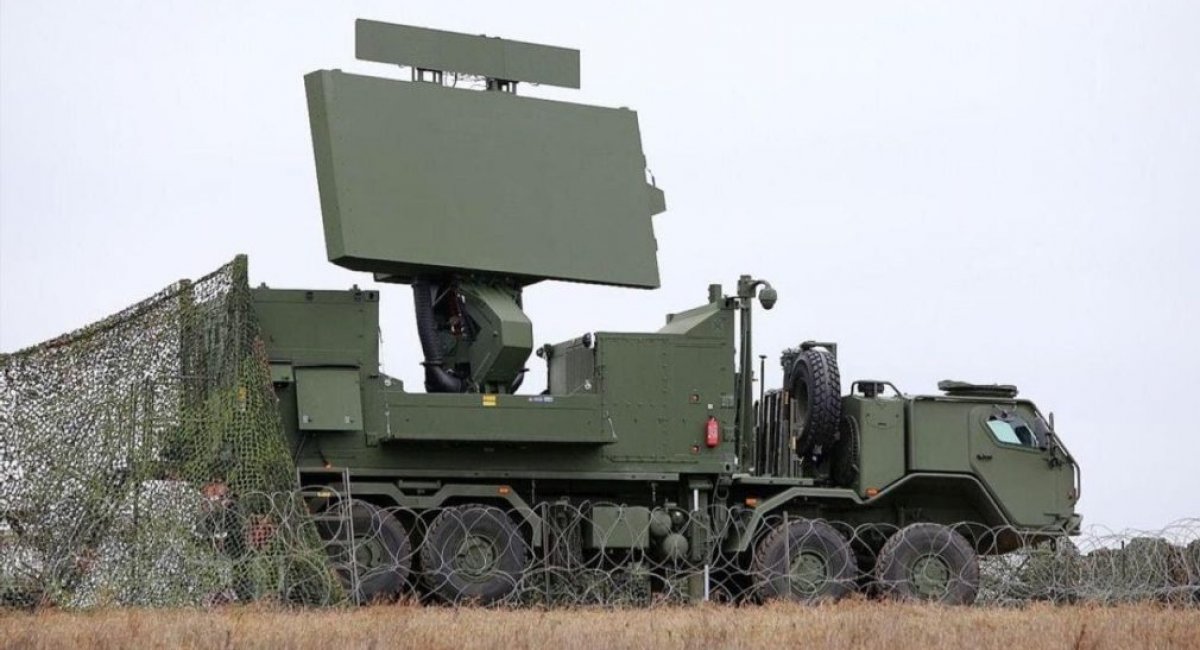Мобільна версія радара повітряного спостереження GM400α. Фото: Thales.