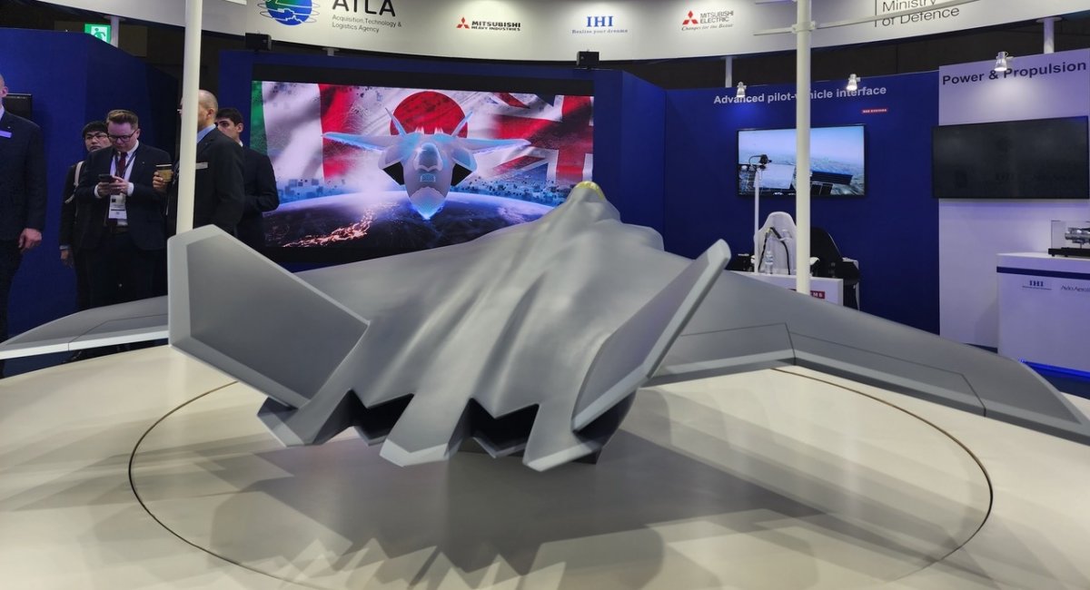 Макет Tempest, Global Combat Air Platform (GCAP) на виставці DSEI Japan 2023