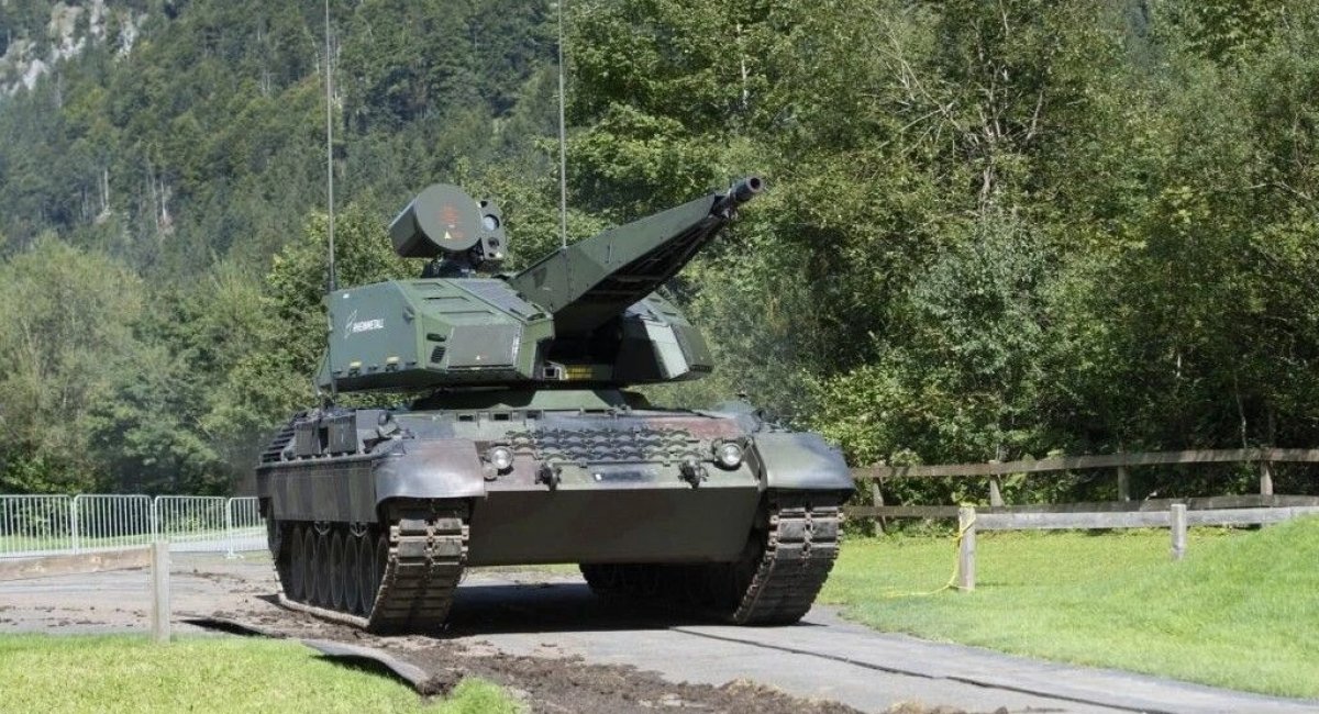 Зенітка Skyranger 35 на шасі Leopard 1