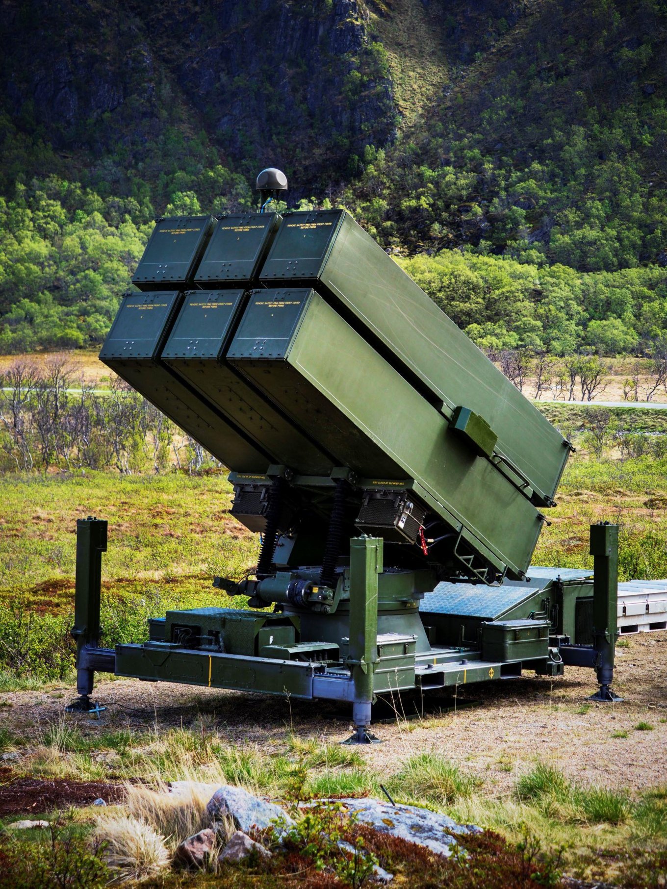 Пускова ЗРК NASAMS