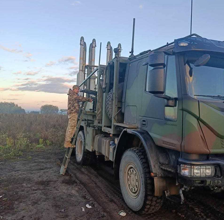 Пускова установка ЗРК Iris-T SLS на озброєнні ЗСУ