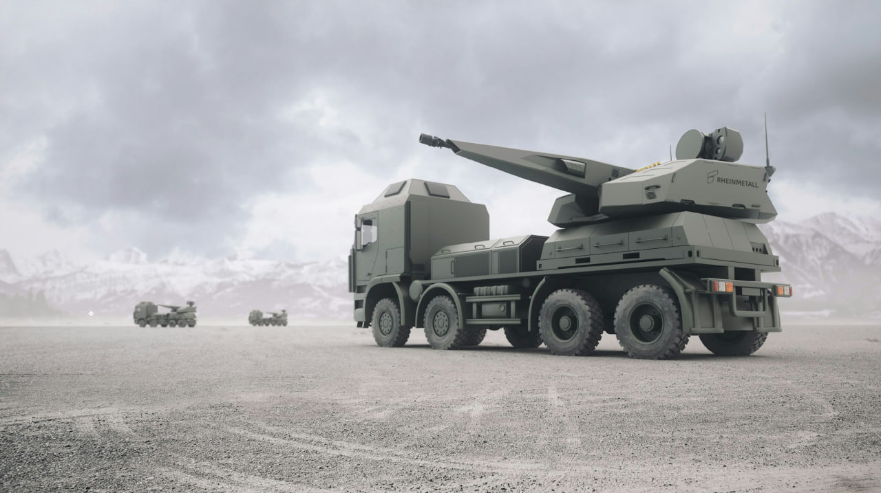 Skynex на базі італійської вантажівки Iveco Trakker