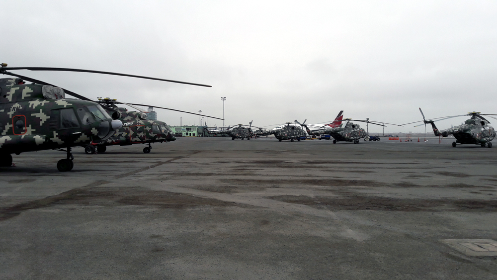 Військово-транспортні Мі-171Ш-П закупаються Перу з 2010 року / Фото: bmpd
