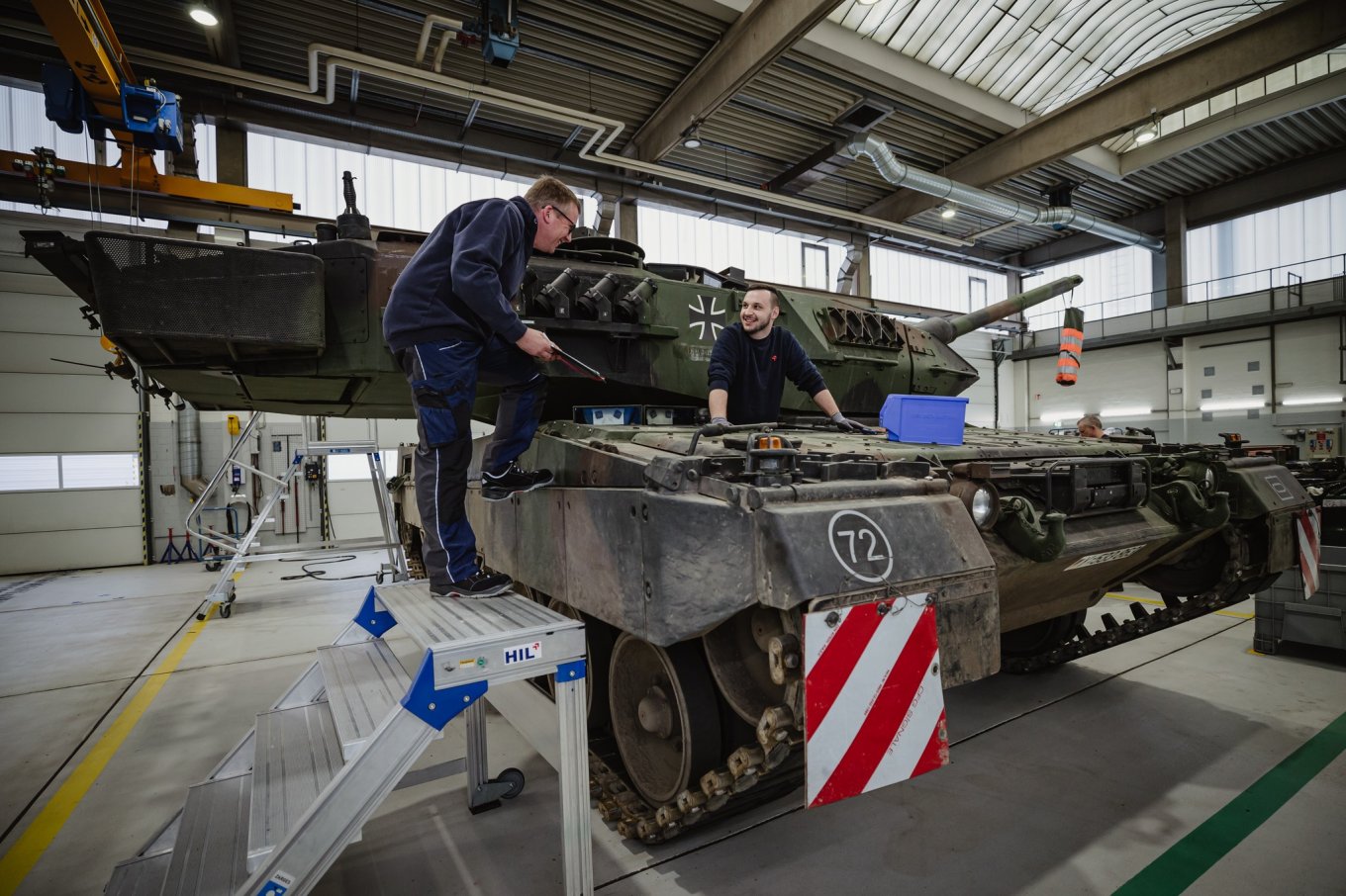 ремонт Leopard 2