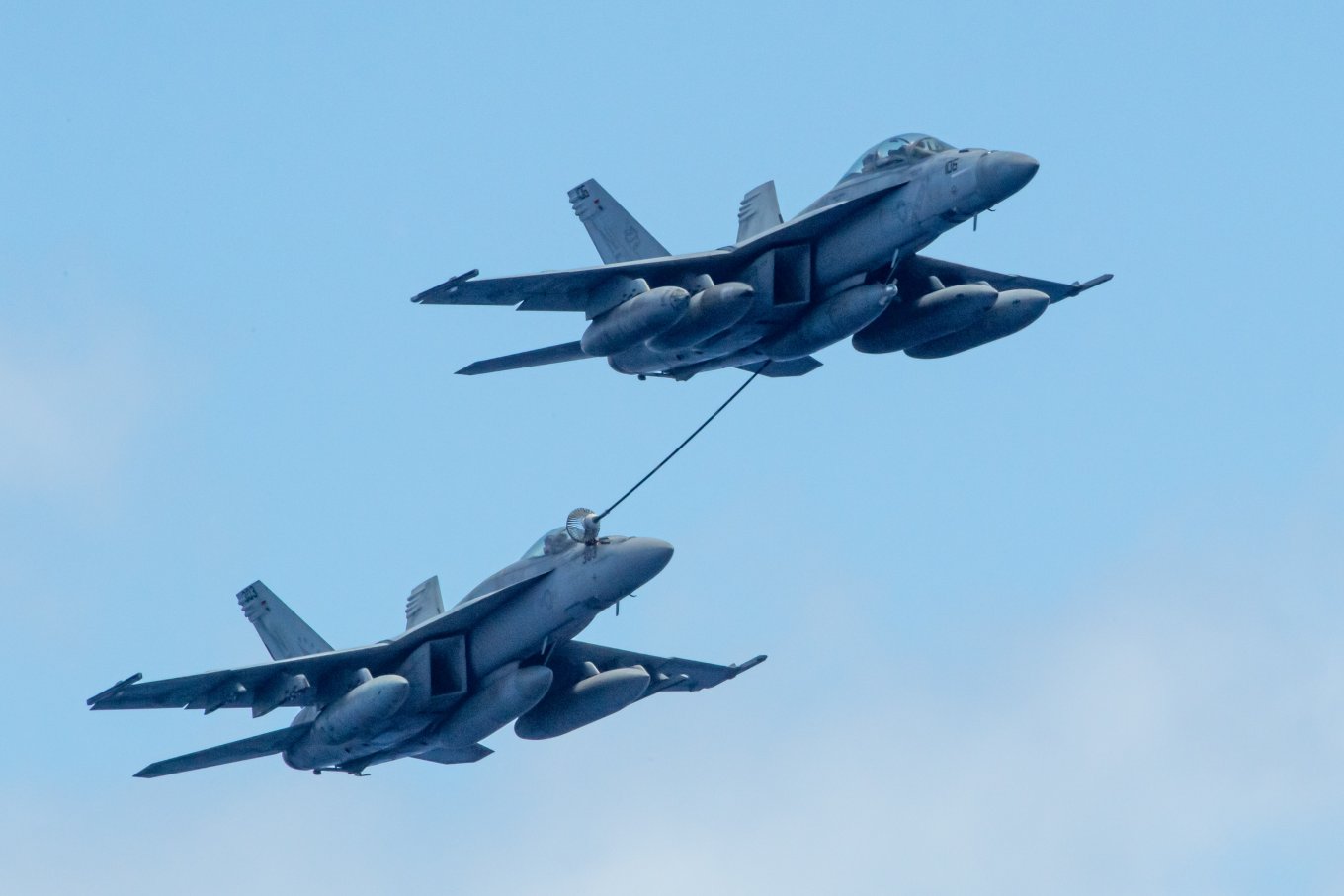 F/A-18 дозаправка