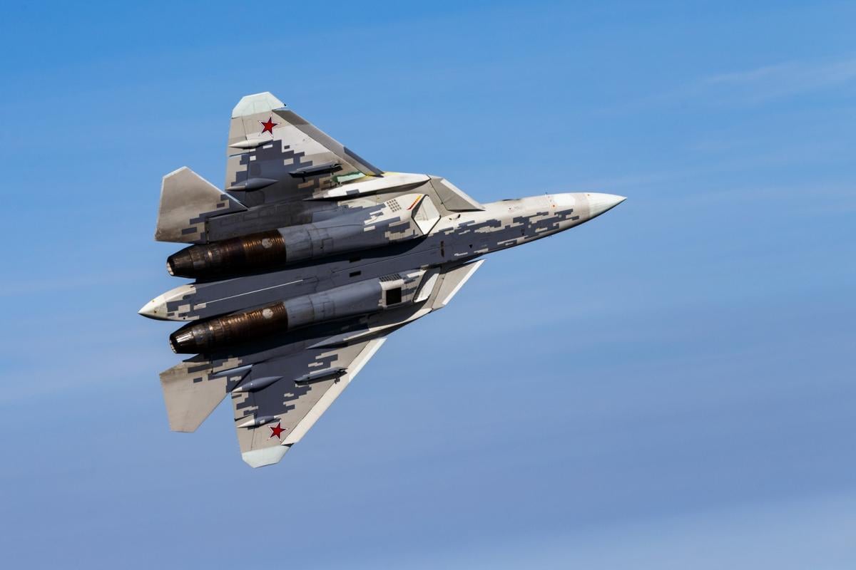Російський винищувач Су-57