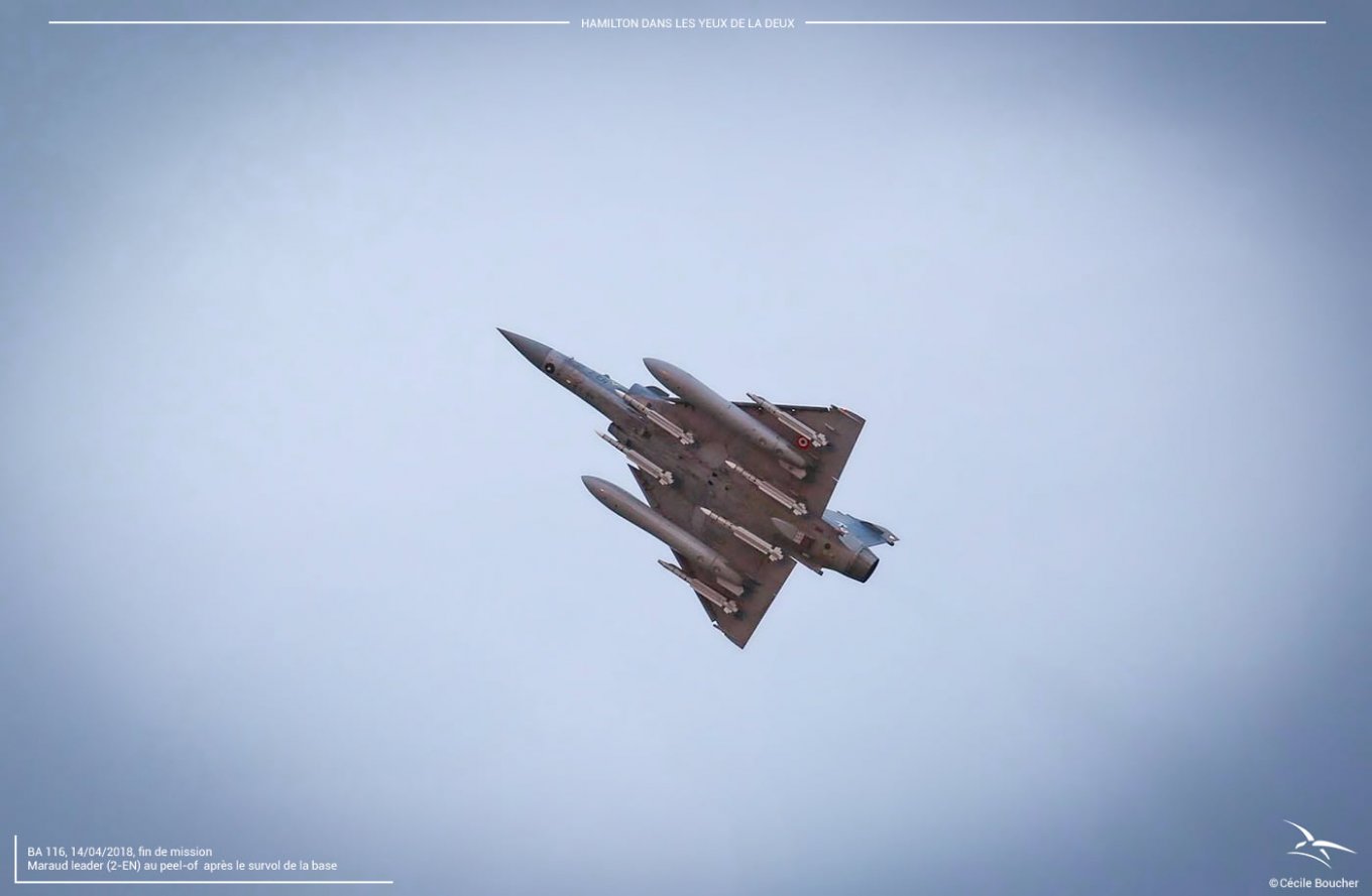 Mirage 2000-5F із ракетами MICA. Фото - ПС Франції