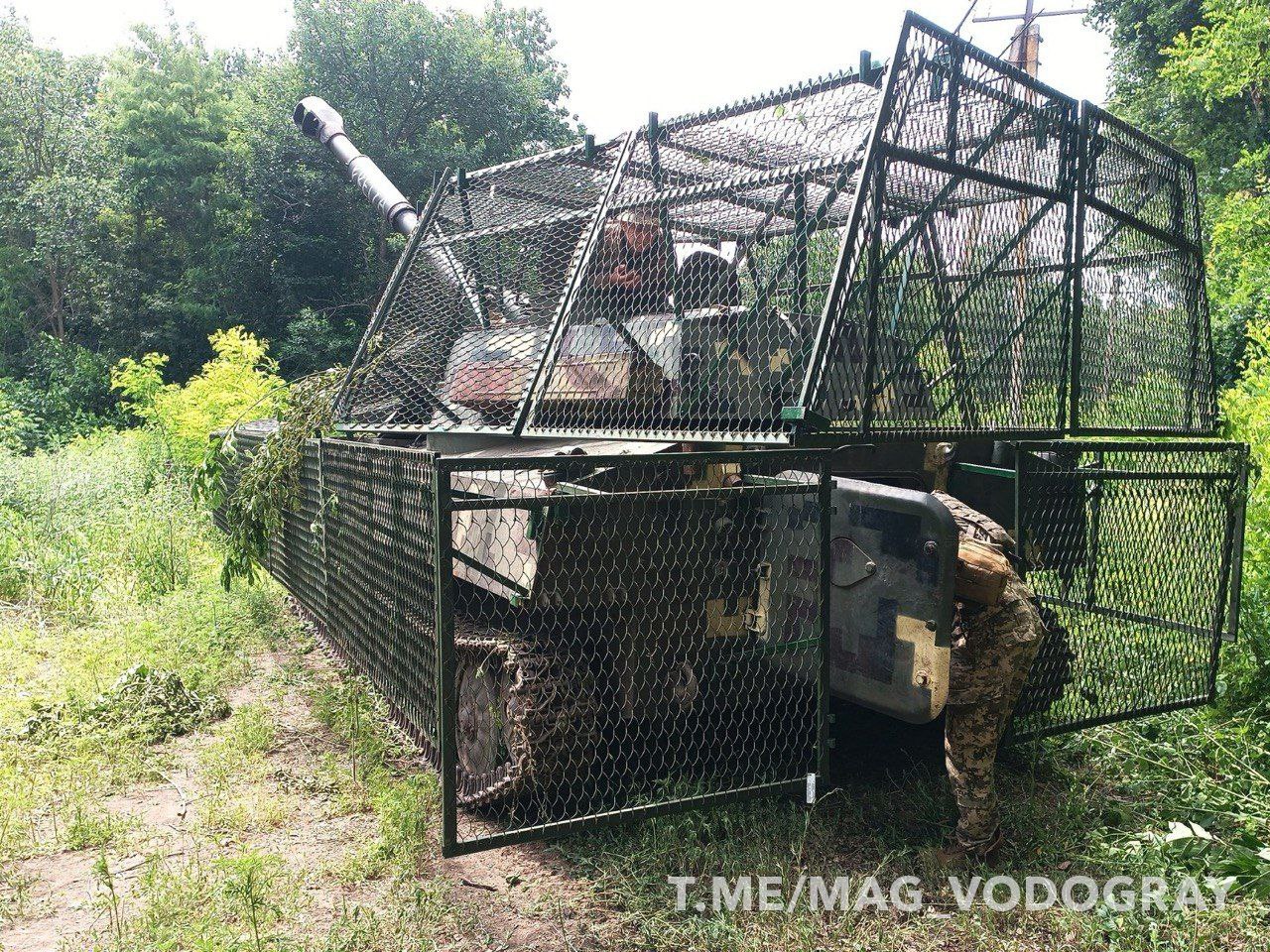 122-мм САУ 2С1 "Гвоздика" на озброєнні українських артилеристів