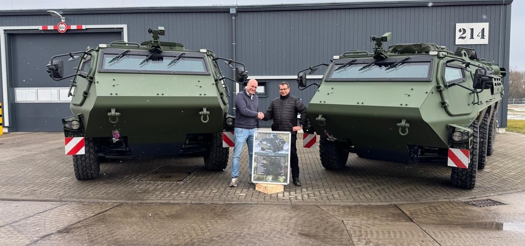 Перші БТР Patria 6x6 для Бундесверу