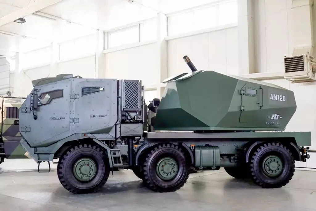 Самохідний мінометний комплекс AM120