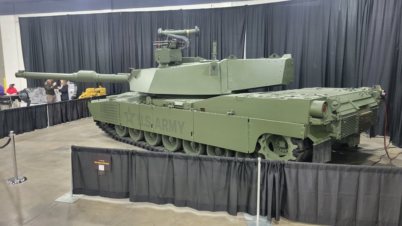 Демонстратор M1E3 Abrams на Detroit Auto Show 2026