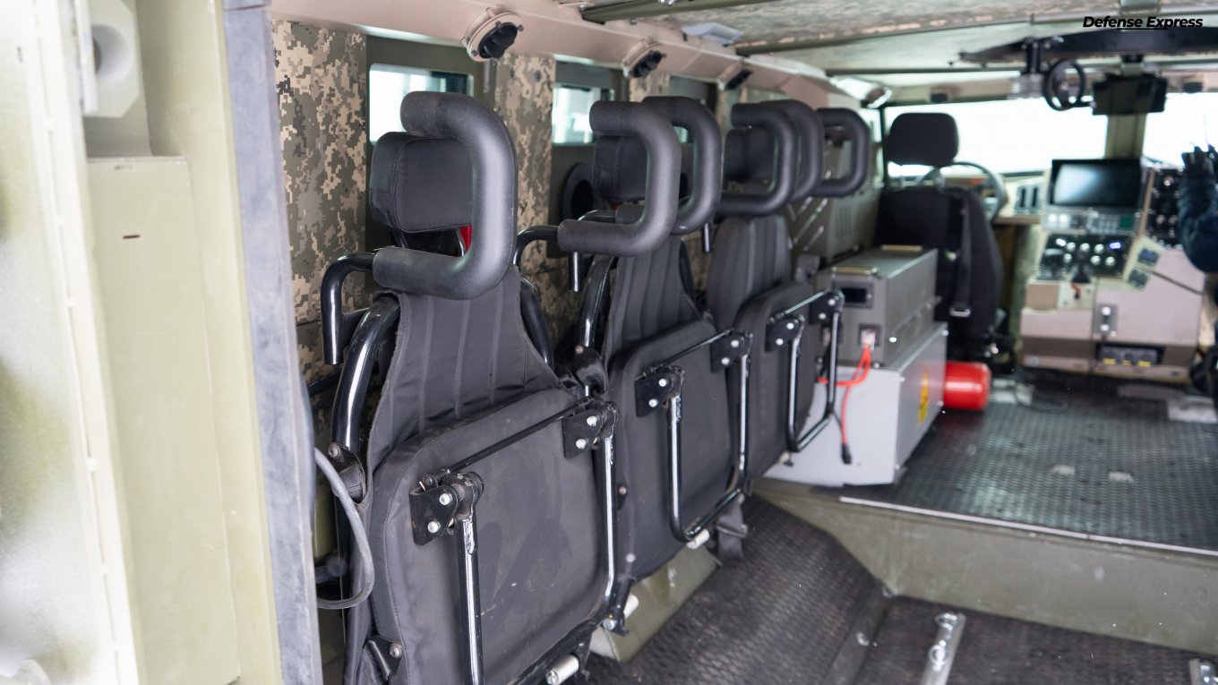 Десантне відділення бронеавтомобіля MAC OWL