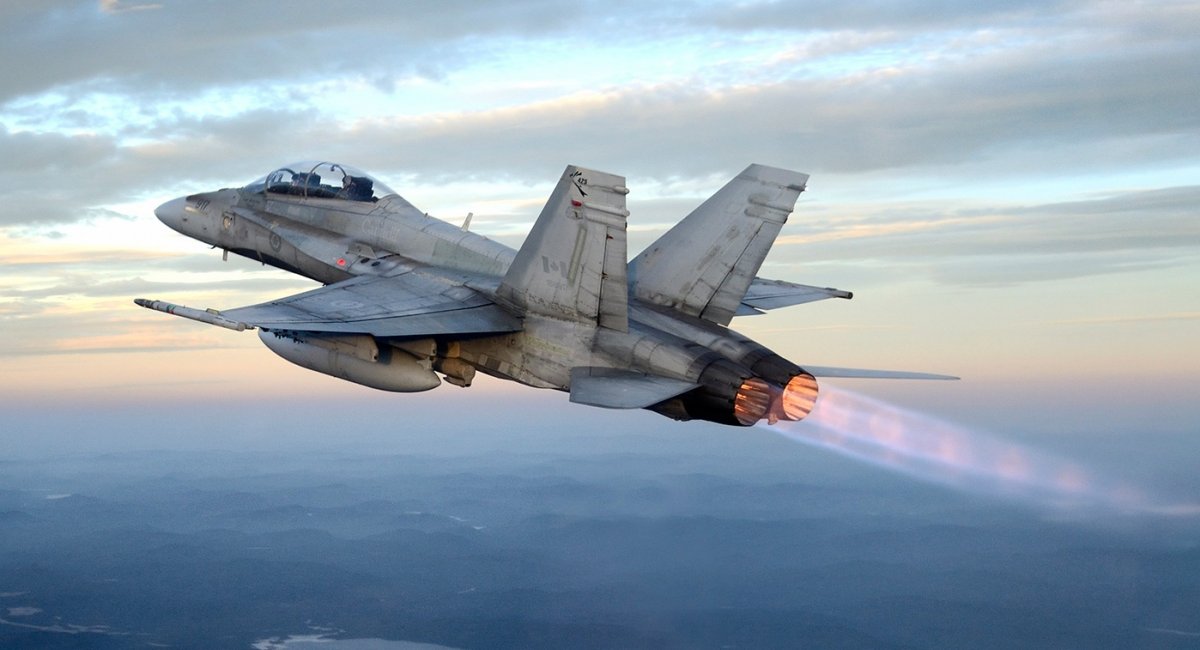 Нинішній винищувач Канади - CF-18 Hornet