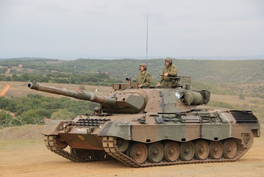 Leopard 1A5 на озброєнні Греції