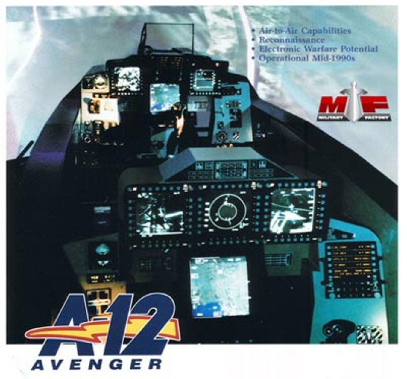 A-12 Avenger II кабіна