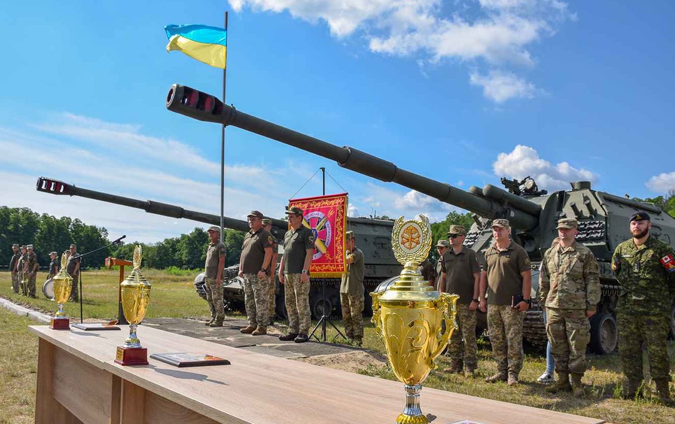 Урочисте відкриття конкурсу на найкращу артилерійську батарею Сухопутних військ Збройних Сил України