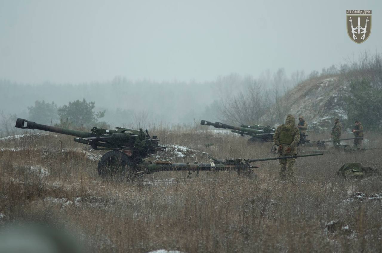 M119 на озброєнні 67-ї ОМБр